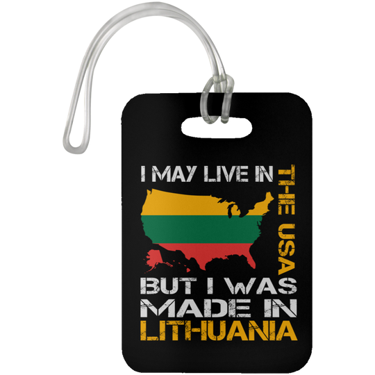 Made in Lithuania - Luggage Bag Tag