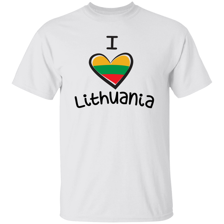 I Love Lithuania - Men's Classic Short Sleeve T-Shirt