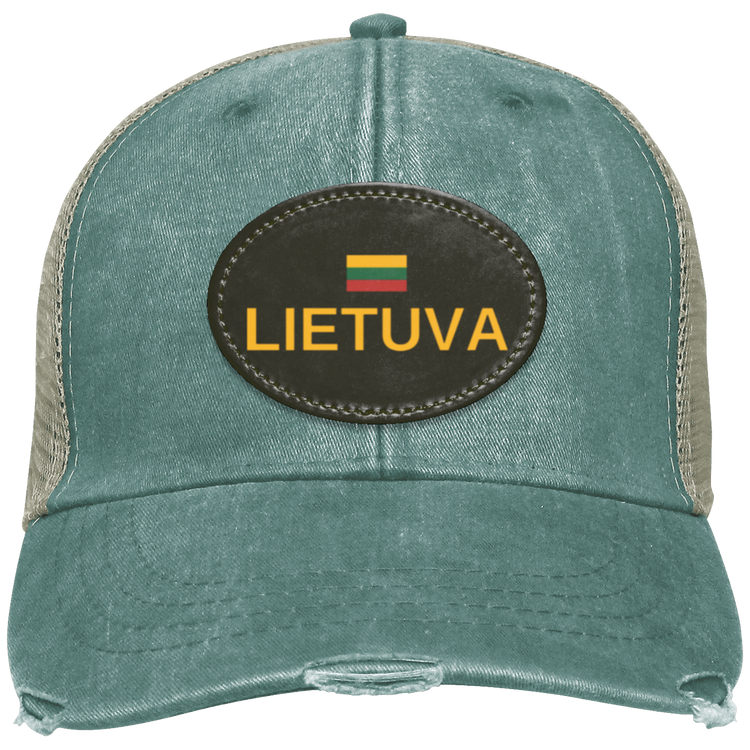 Lietuva Jersey - Distressed Ollie Cap - Oval Patch