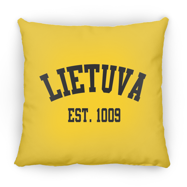 Lietuva Est. 1009 - Large Square Pillow