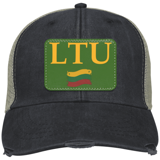 Lietuva LTU - Distressed Ollie Cap - Rectangle Patch