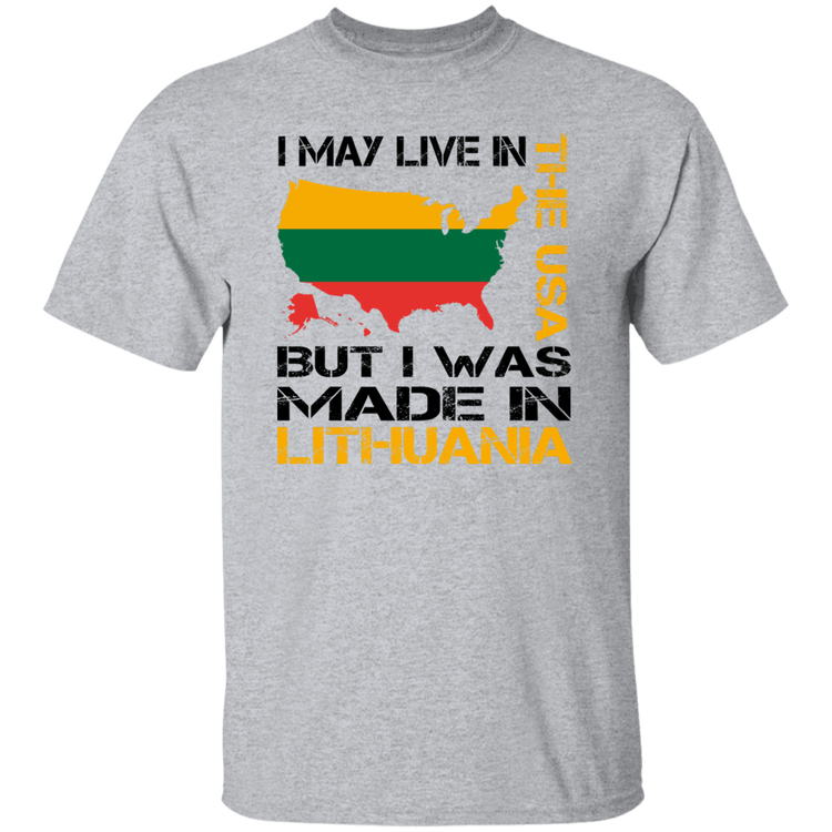 Made in Lithuania - Men's Basic Short Sleeve T-Shirt
