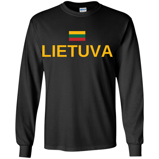Lietuva - Boys Youth Classic Long Sleeve T-Shirt