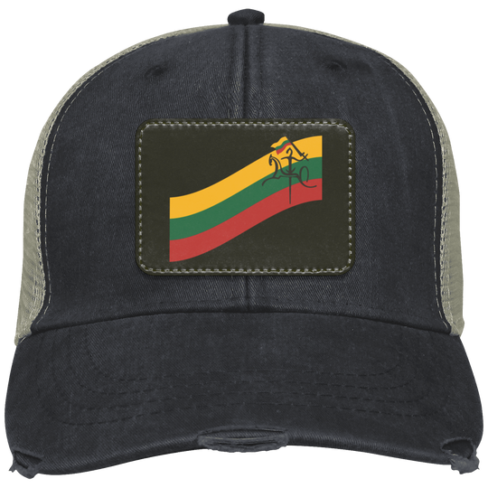 Vytis Swoosh - Distressed Ollie Cap - Rectangle Patch