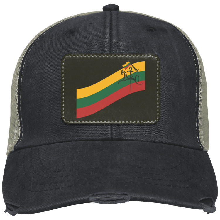 Vytis Swoosh - Distressed Ollie Cap - Rectangle Patch