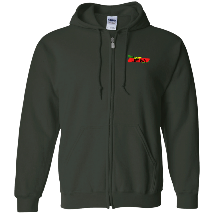 As Myliu Lietuva - Men/Women Unisex Comfort Full-Zip Hoodie