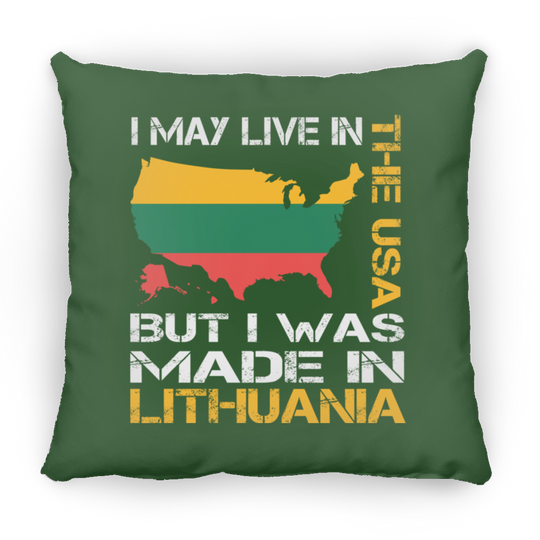 Made in Lithuania - Large Square Pillow