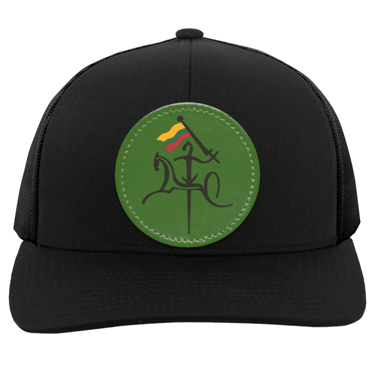 Vytis With Lithuanian Flag - Trucker Snap Back - Circle Patch