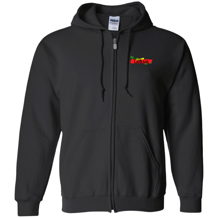 As Myliu Lietuva - Men/Women Unisex Comfort Full-Zip Hoodie