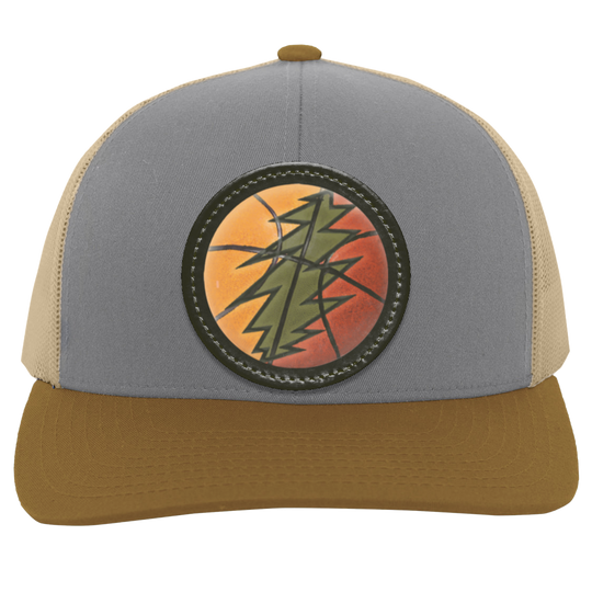 Basketball Bolt - Trucker Snap Back - Circle Patch