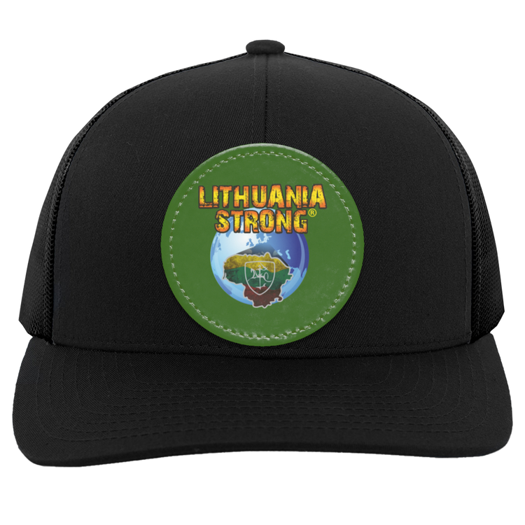 Lithuania Strong - Trucker Snap Back - Circle Patch