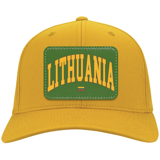Lithuania Jersey Twill Cap - Rectangle Patch