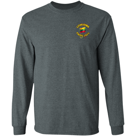Team Lithuania 2024 Olympics - Men's Classic Cotton Long Sleeve T