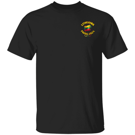 Team Lithuania 2024 Olympics  - Men's Classic Short Sleeve T-Shirt