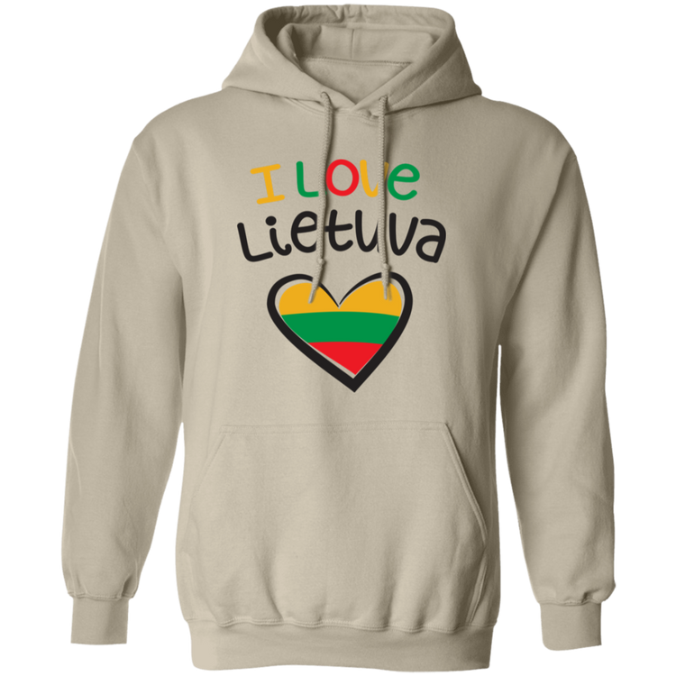 I Love Lietuva - Men/Women Unisex Comfort Pullover Hoodie