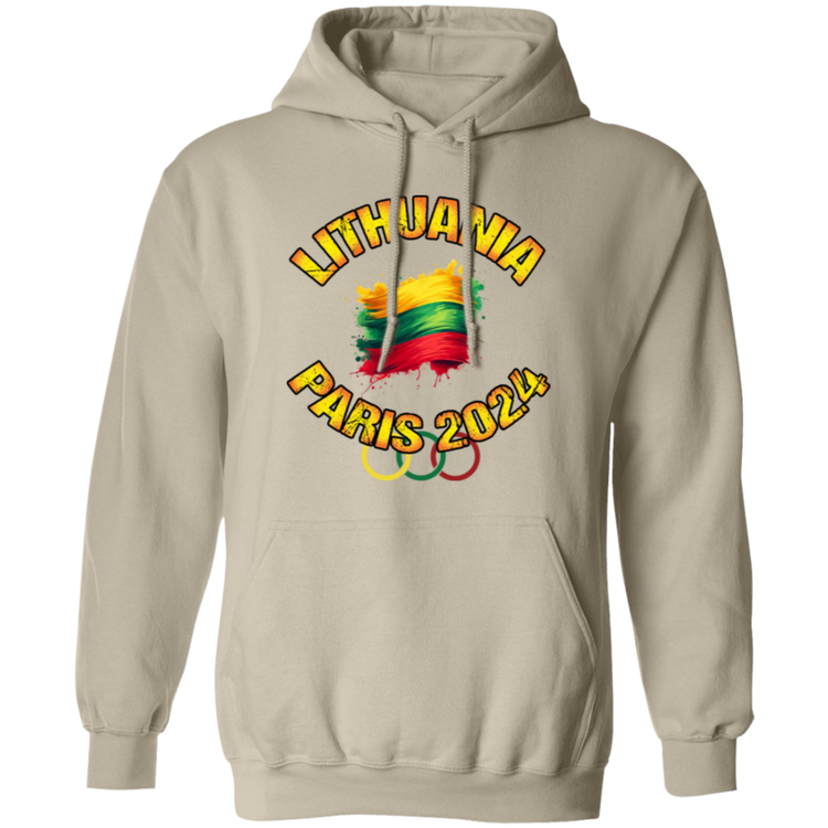 Team Lithuania 2024 Olympics - Men/Women Unisex Comfort Pullover Hoodie