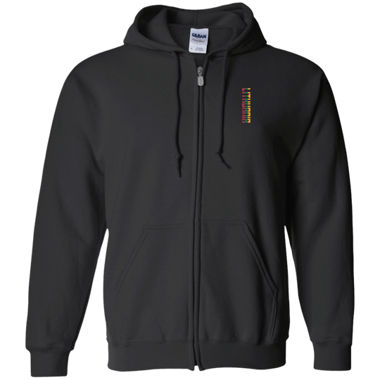 Lithuania - Men/Women Unisex Comfort Full-Zip Hoodie