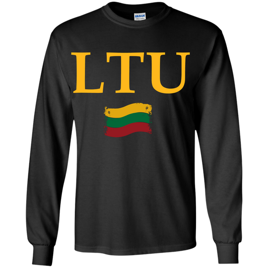 Lietuva LTU - Boys Youth Classic Long Sleeve T-Shirt