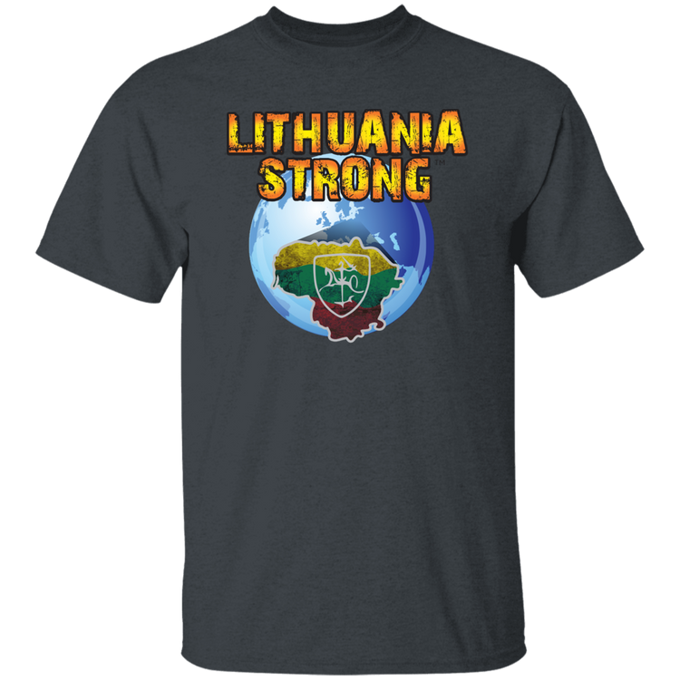 Lithuania Strong - Men's Basic Short Sleeve T-Shirt