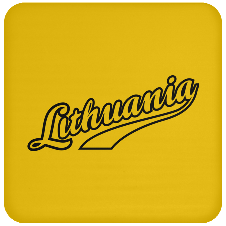 Lithuania - High Gloss Coaster