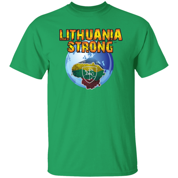 Lithuania Strong - Men's Basic Short Sleeve T-Shirt