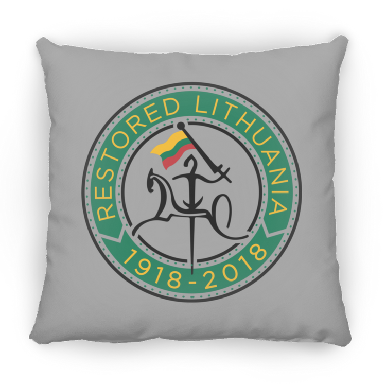 Vytis Restored - Large Square Pillow