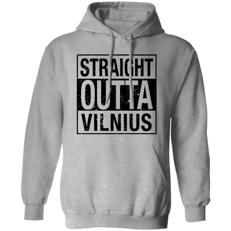 Straight Outta Vilnius - Men/Women Unisex Comfort Pullover Hoodie