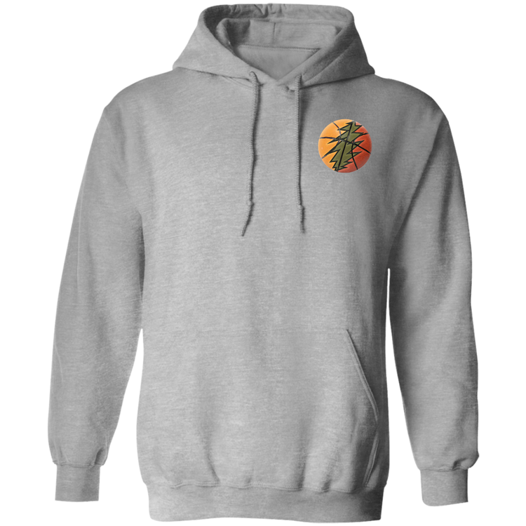 Basketball Bolt - Men/Women Unisex Basic Pullover Hoodie