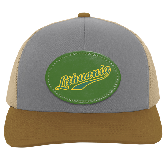 Lithuania - Trucker Snap Back - Oval Patch