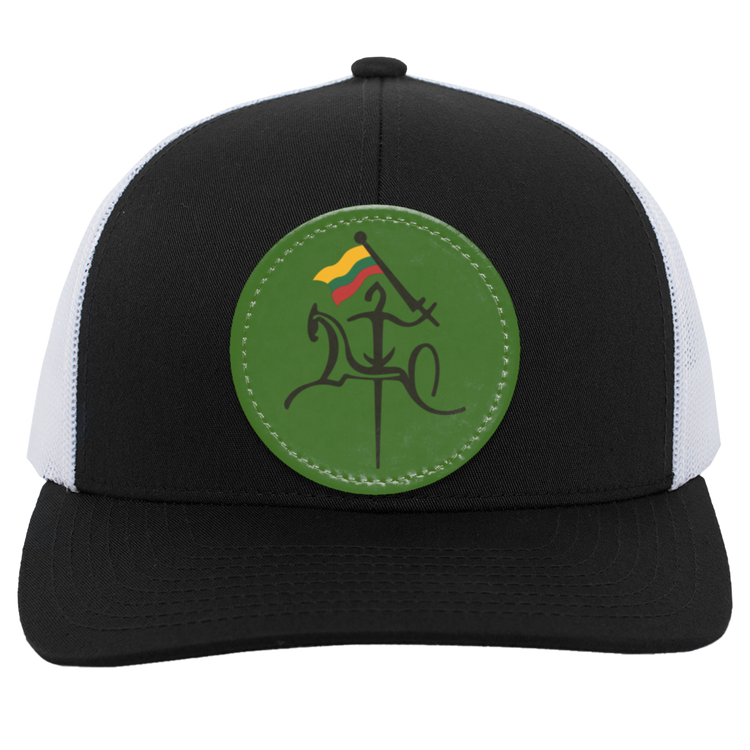 Vytis With Lithuanian Flag - Trucker Snap Back - Circle Patch