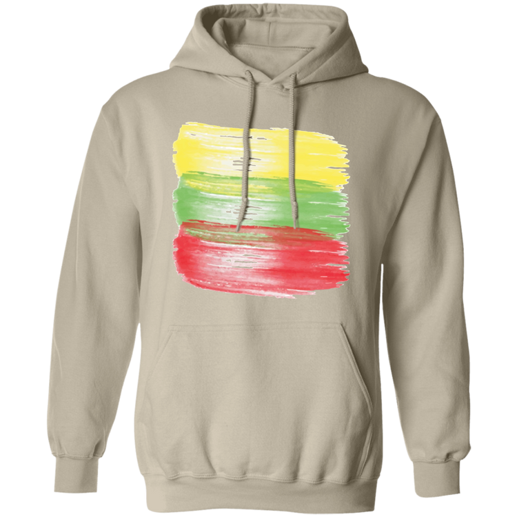 Brush Strokes - Men/Women Unisex Comfort Pullover Hoodie