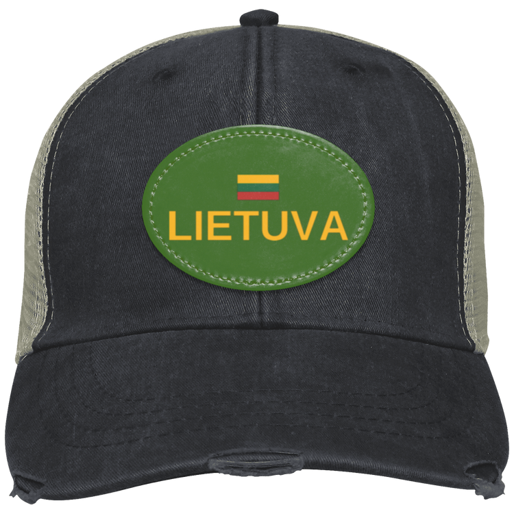 Lietuva Jersey - Distressed Ollie Cap - Oval Patch