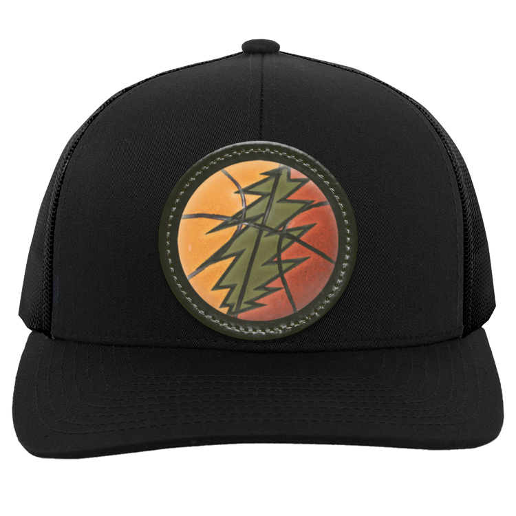 Basketball Bolt - Trucker Snap Back - Circle Patch