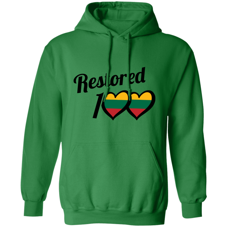 Restored 100 - Men/Women Unisex Basic Pullover Hoodie