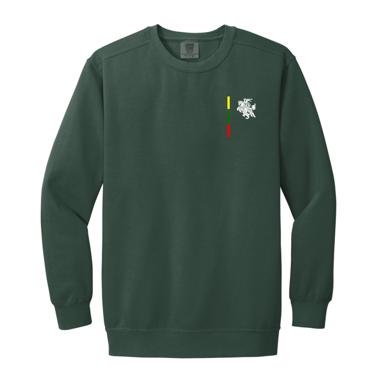 Warrior Vytis - Men/Women Unisex Soft-Washed Crewneck Sweatshirt