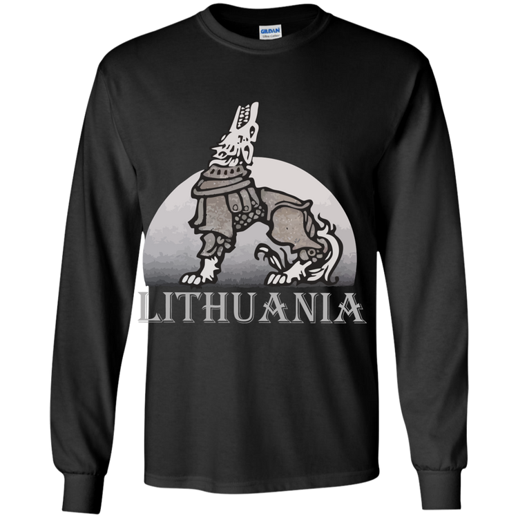 Iron Wolf Lithuania - Boys Youth Basic Long Sleeve T-Shirt