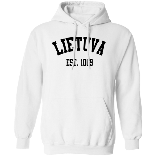 Lietuva Est. 1009 - Men/Women Unisex Comfort Pullover Hoodie