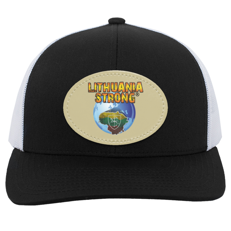 Lithuania Strong - Trucker Snap Back - Oval Patch
