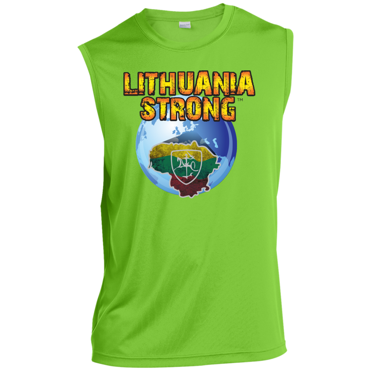 Lithuania Strong - Men's Sleeveless Activewear Performance T