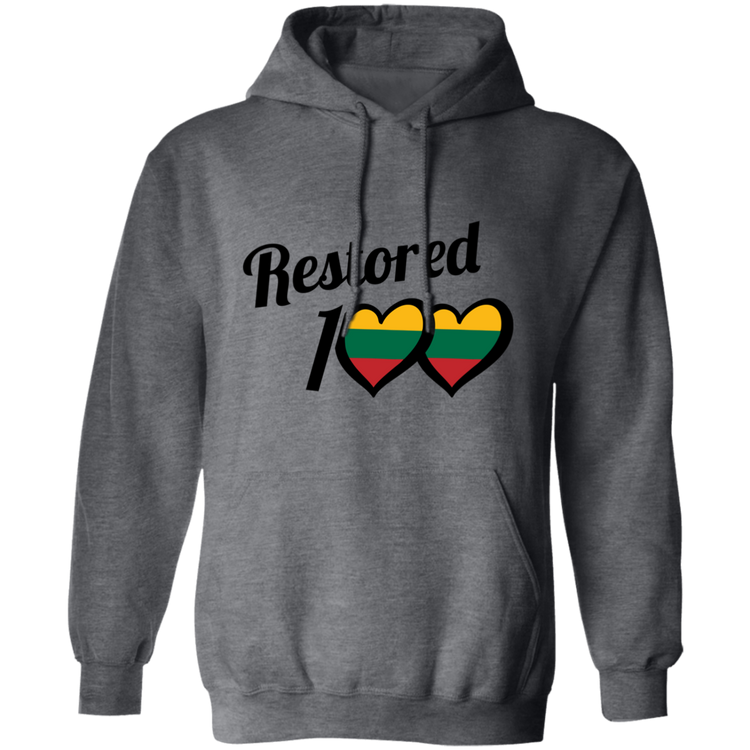 Restored 100 - Men/Women Unisex Comfort Pullover Hoodie