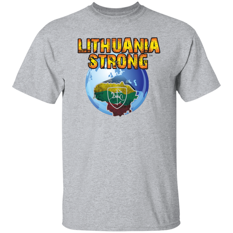 Lithuania Strong - Men's Basic Short Sleeve T-Shirt