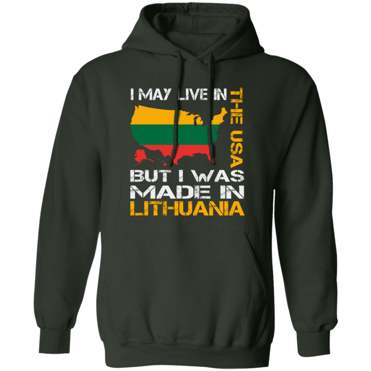 Made in Lithuania - Men/Women Unisex Comfort Pullover Hoodie