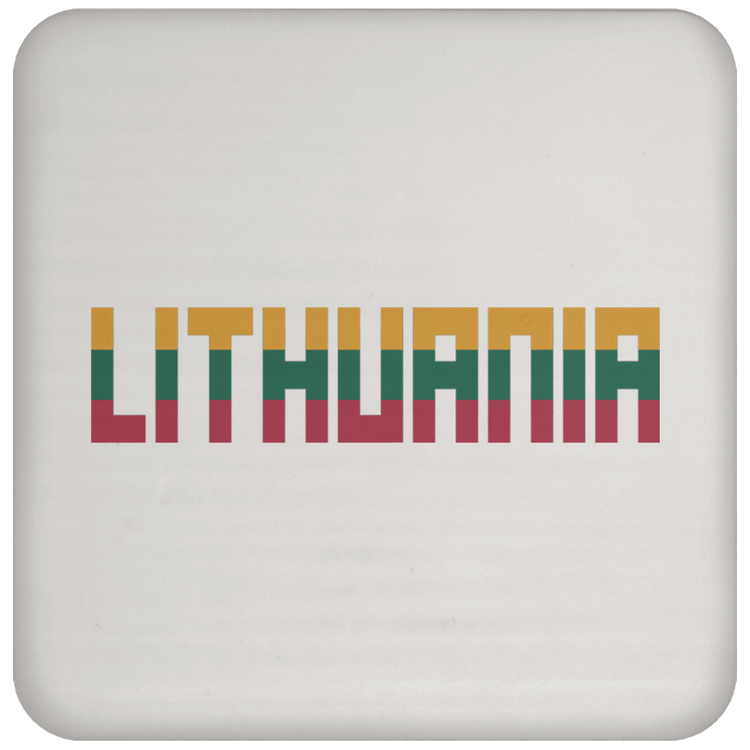 Lithuania - High Gloss Coaster