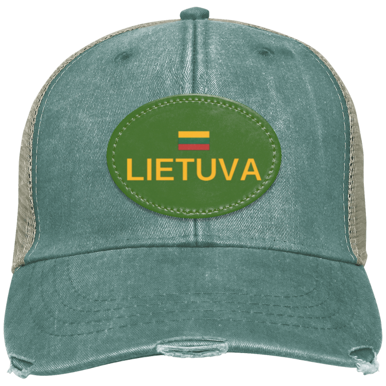 Lietuva Jersey - Distressed Ollie Cap - Oval Patch