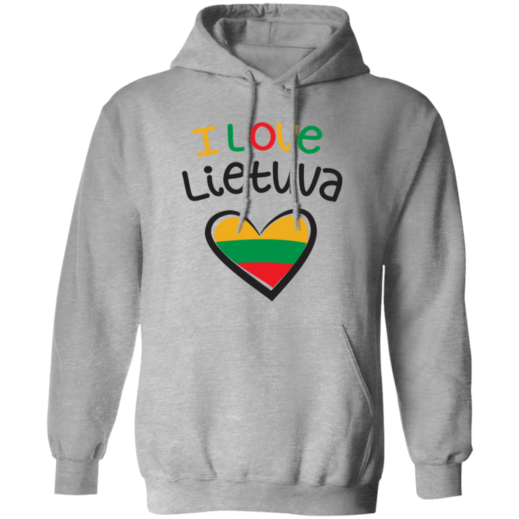 I Love Lietuva - Men/Women Unisex Comfort Pullover Hoodie