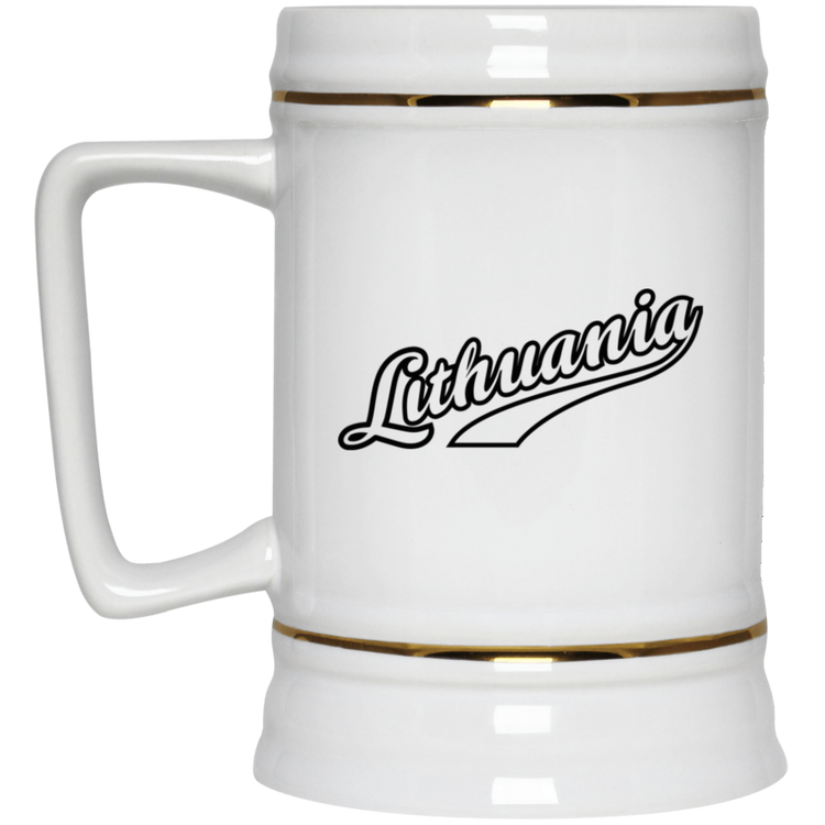 Lithuania - 22 oz. Ceramic Stein