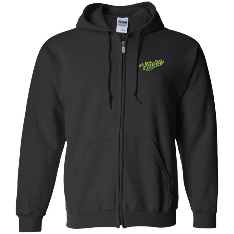 Vilnius - Men/Women Unisex Comfort Full-Zip Hoodie
