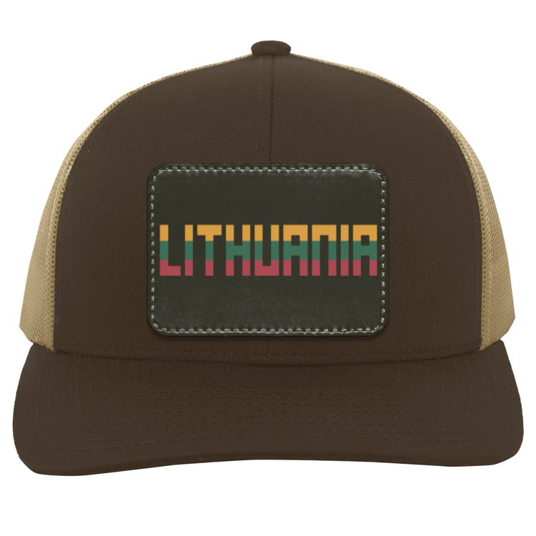Lithuania - Trucker Snap Back - Rectangle Patch