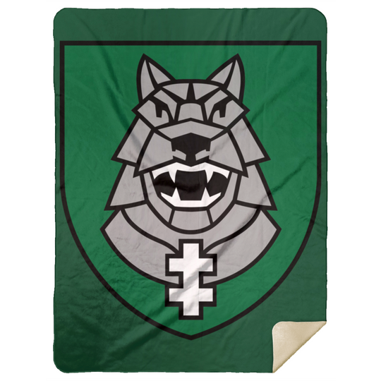 Gelezinis Vilkas - Premium Mink Sherpa Blanket 60x80 - Lithuania Strong