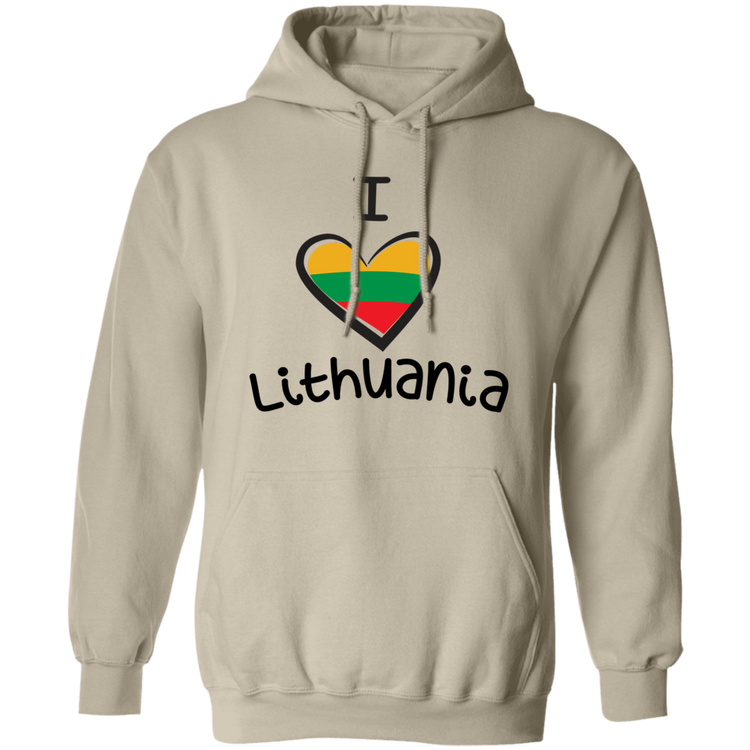 I Love Lithuania - MenWomen Unisex Comfort Pullover Hoodie - Lithuania Strong